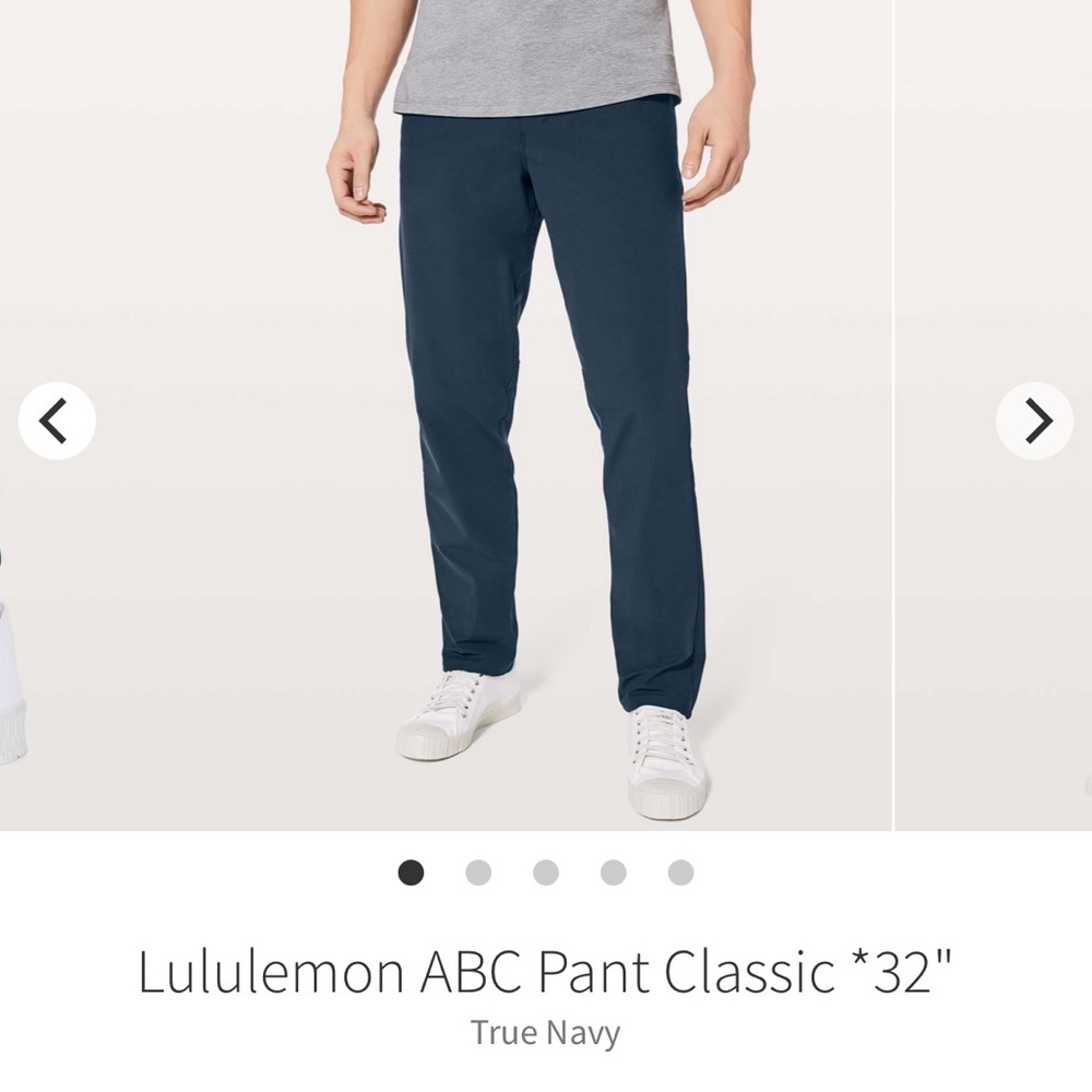 ABC Pants 34x32 True Navy Excellent Condition